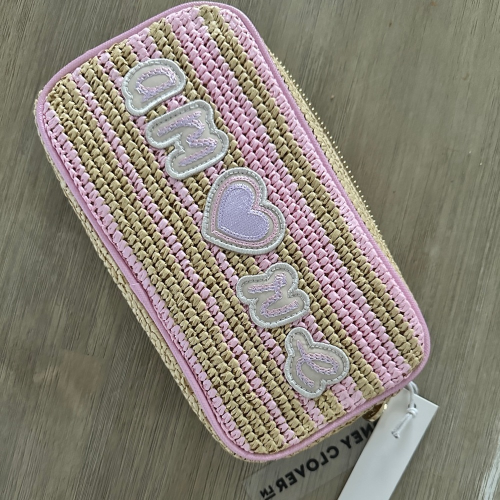 Stoney Clover Lane Amore Woven Small Pouch BNWT